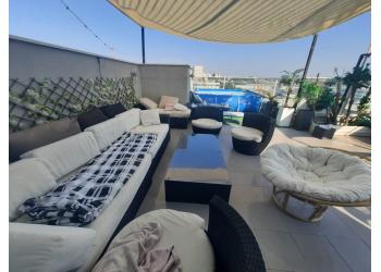 פנטהאוס להשכרה לתקופה קצרה 4 חדרים 336$ ללילה